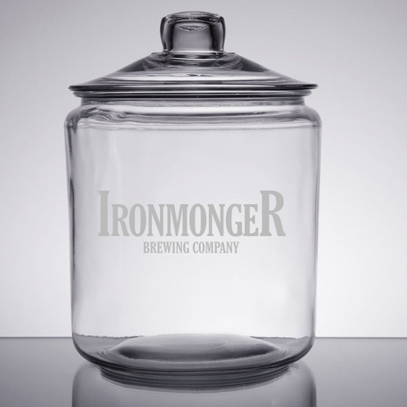 Anchor Hocking 69349AHG17 1 Gallon Jar with Glass Lid 2