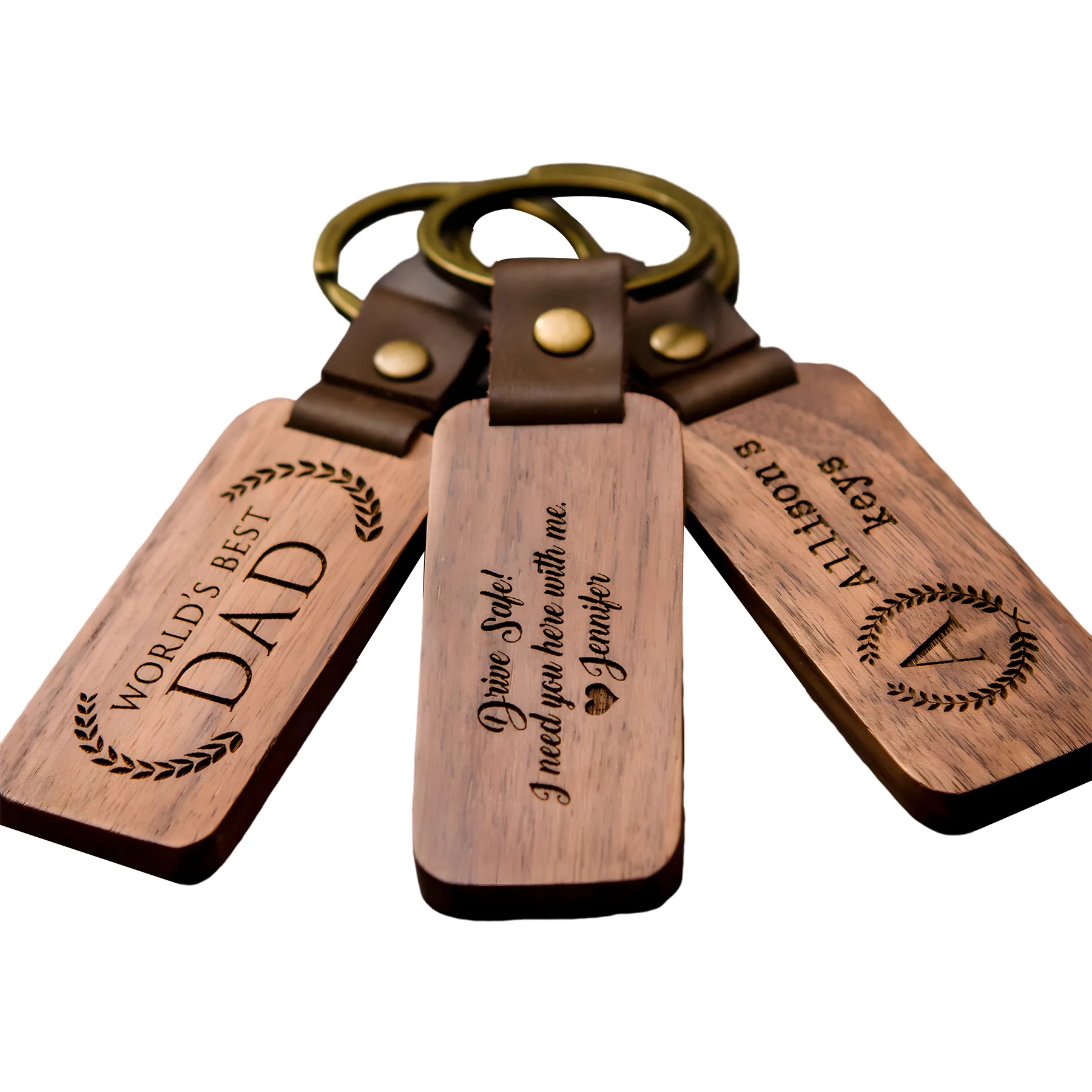 Wooden Keychain