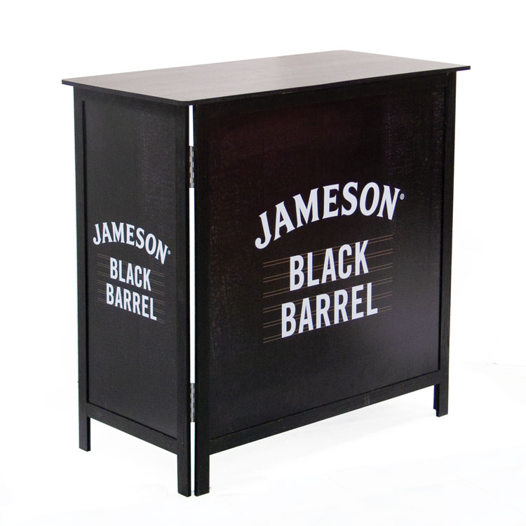 Folding Table Beverage Floor Display