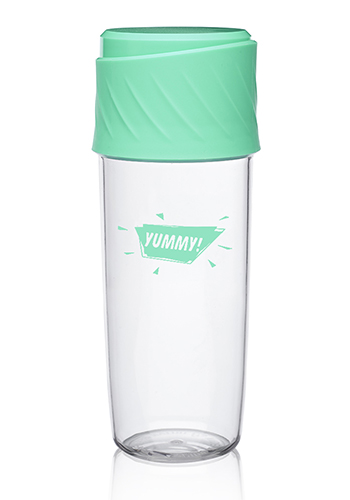 16 oz. Dual Sip-N-Snack Plastic Water Bottles 1