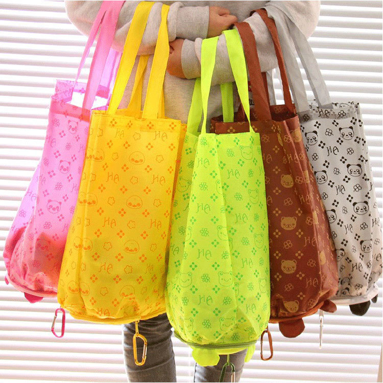 Folding Shopping Bag Creative Cartoon 1