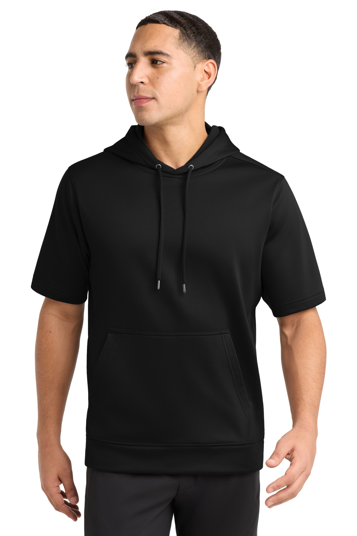 Sport-Tek Sport-Wick Fleece Short Sleeve Hooded Pullover. ST251, custom hoodie or sweatshirt with logo imprint 15