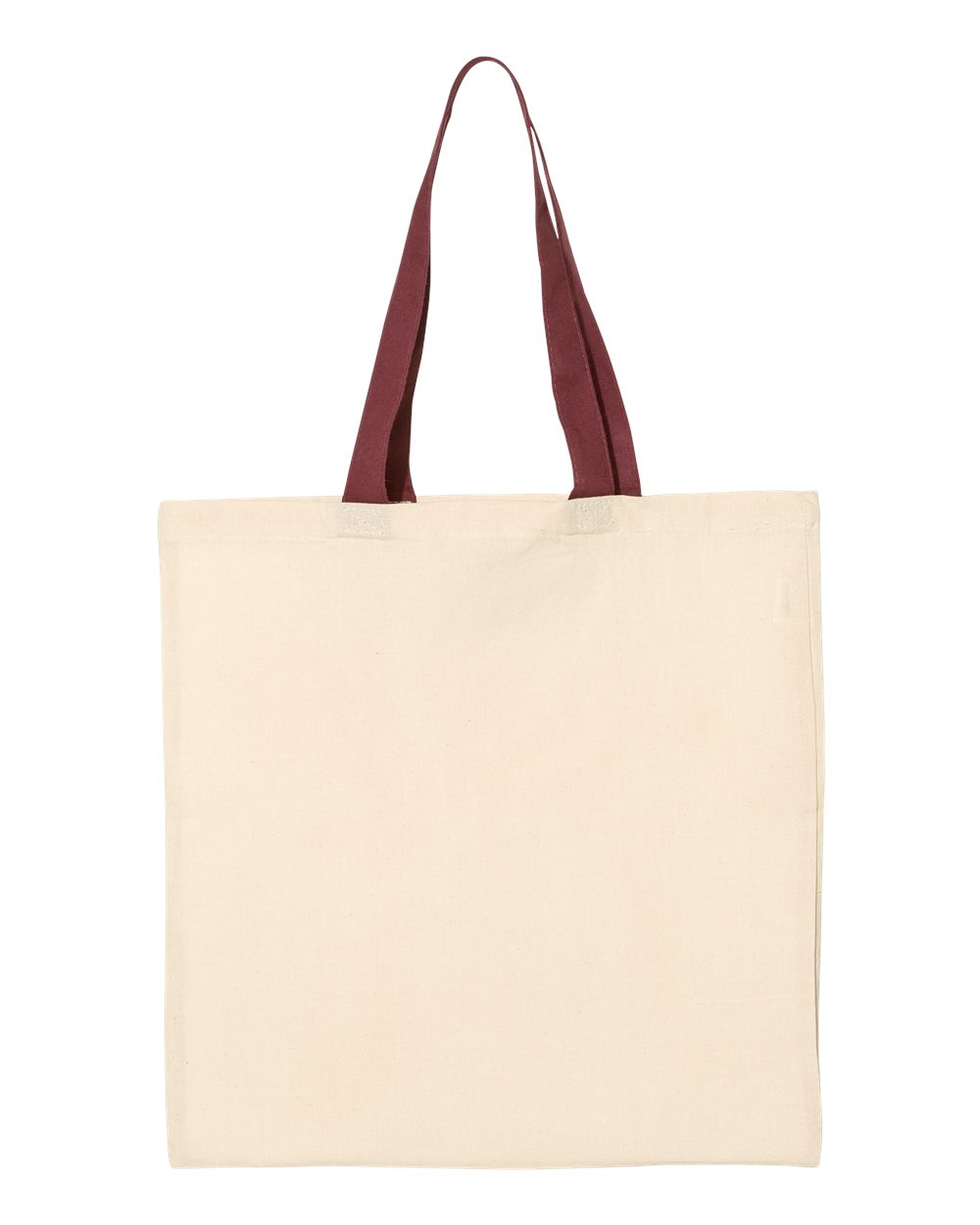 Economical Tote with Contrast-Color Handles - QTB6000, custom tote bag with logo imprint 14