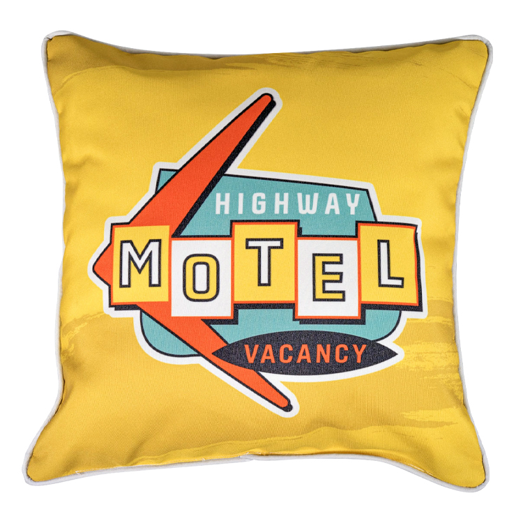 12" x 12" Sublimated Polyester Small Throw Pillow 3