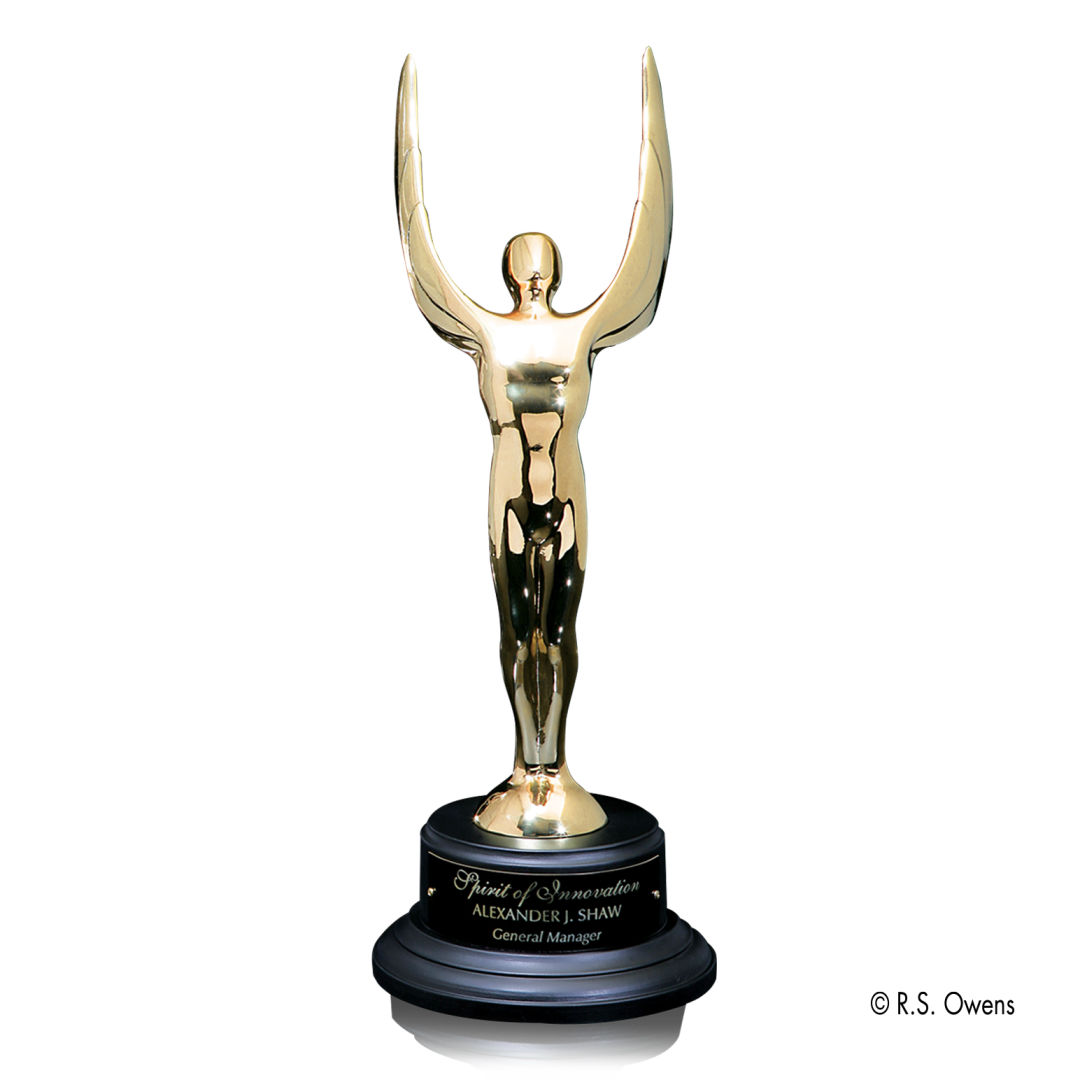 Winged Achievement Award on Ebony 4