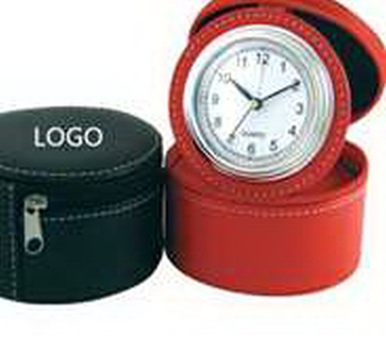 Alarm Clock in PU Case 2