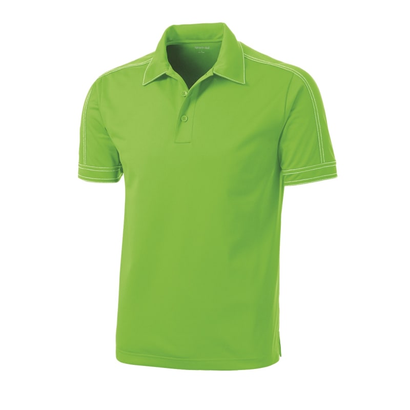 Sport-Tek Contrast Stitch Micropique Sport-Wick Polo. 6