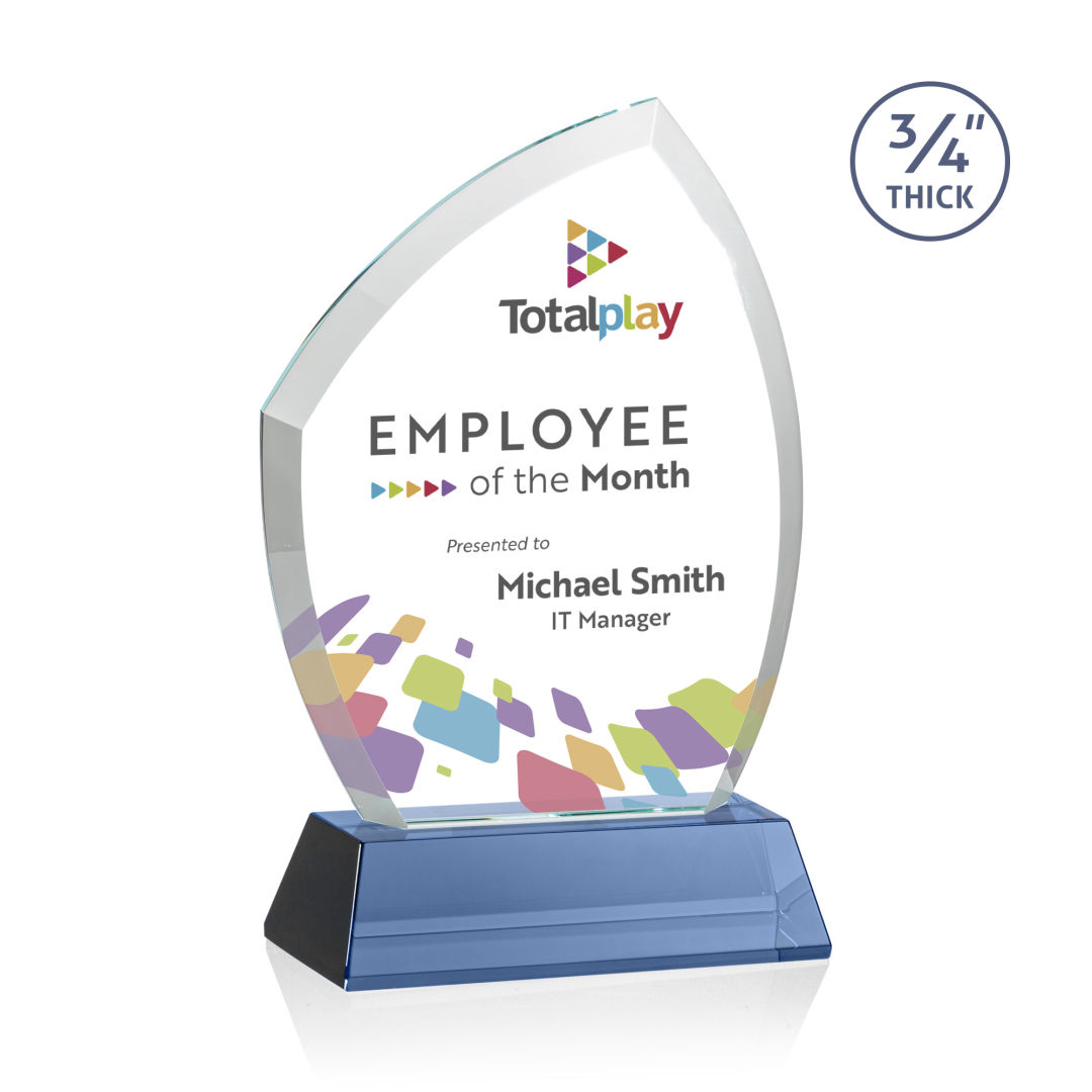 Daltry VividPrint™ Award on Newhaven Base - Blue 6