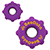 Gear Push Pop Spinner 60