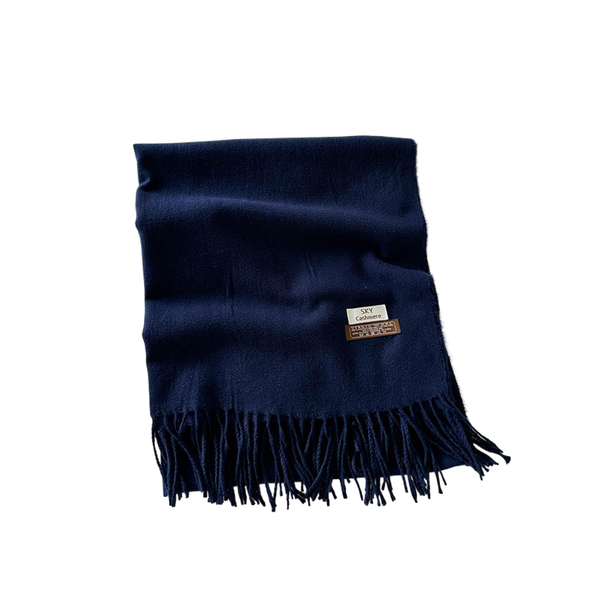 Winter Warm Solid Color Faux Cashmere Scarf 21