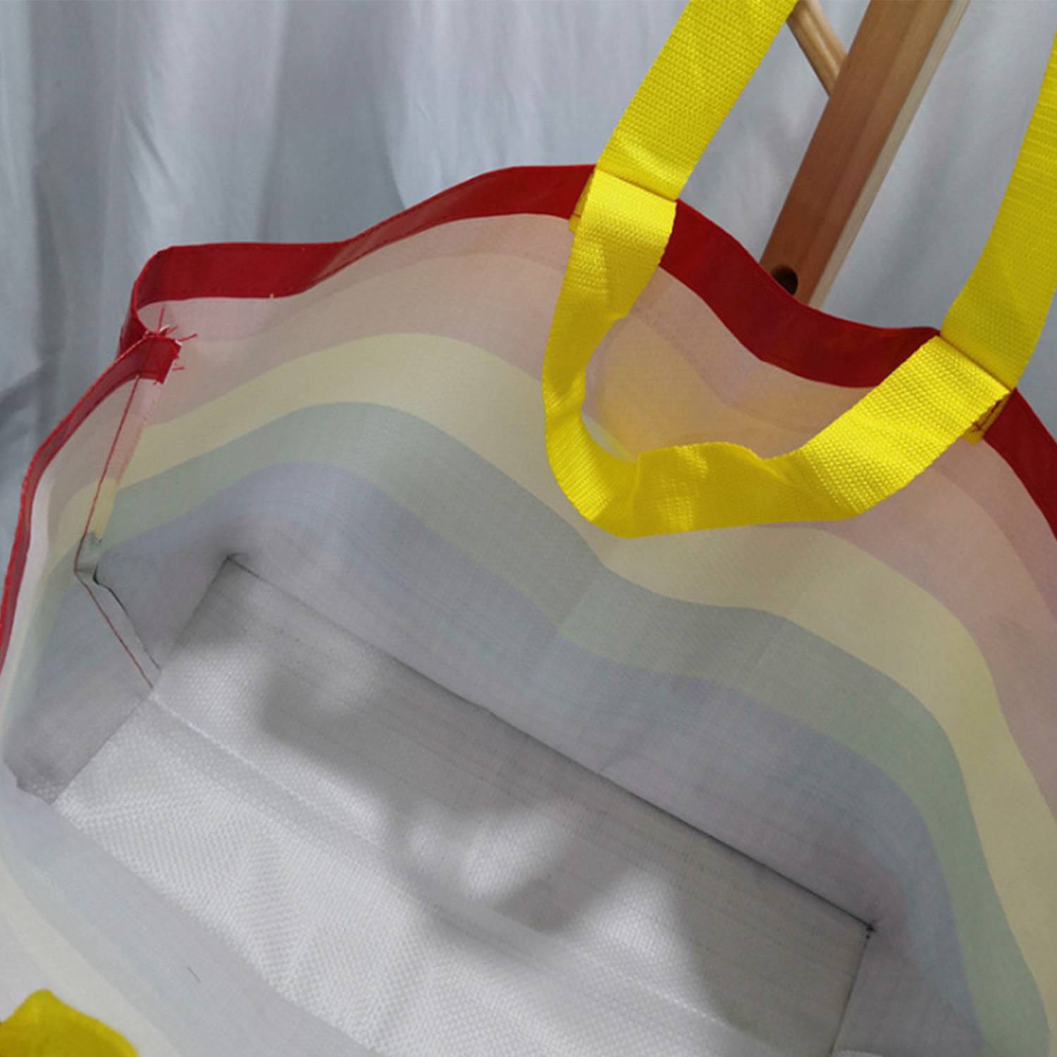 Rainbow Laminated Non-woven Tote Bag 4