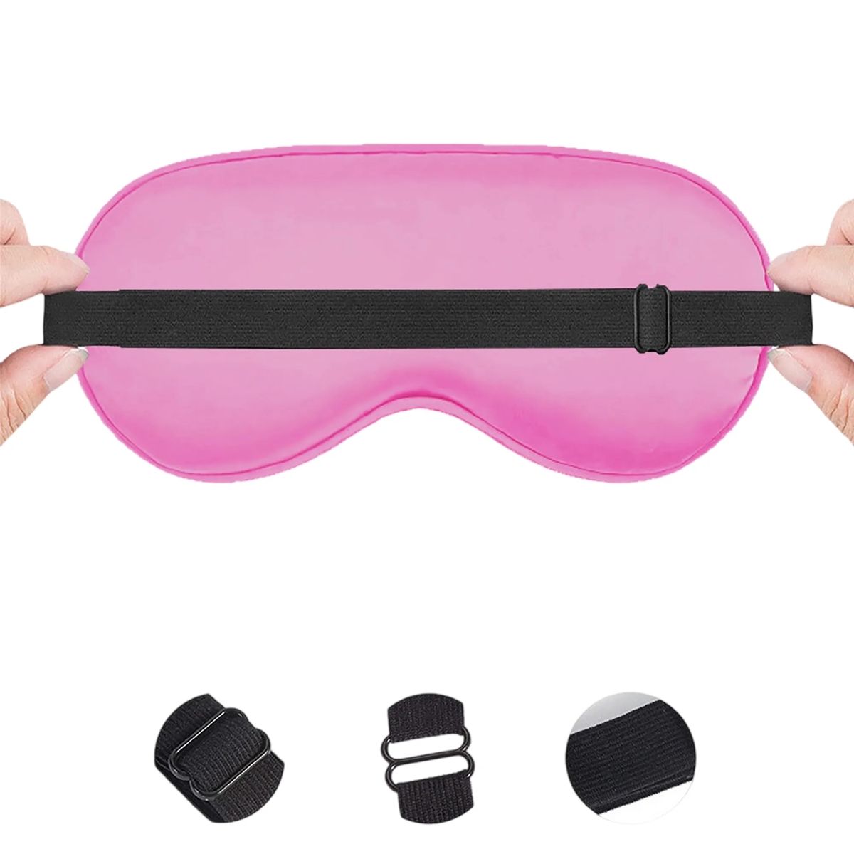Adjustable Eye Mask Satin Soft Design 5