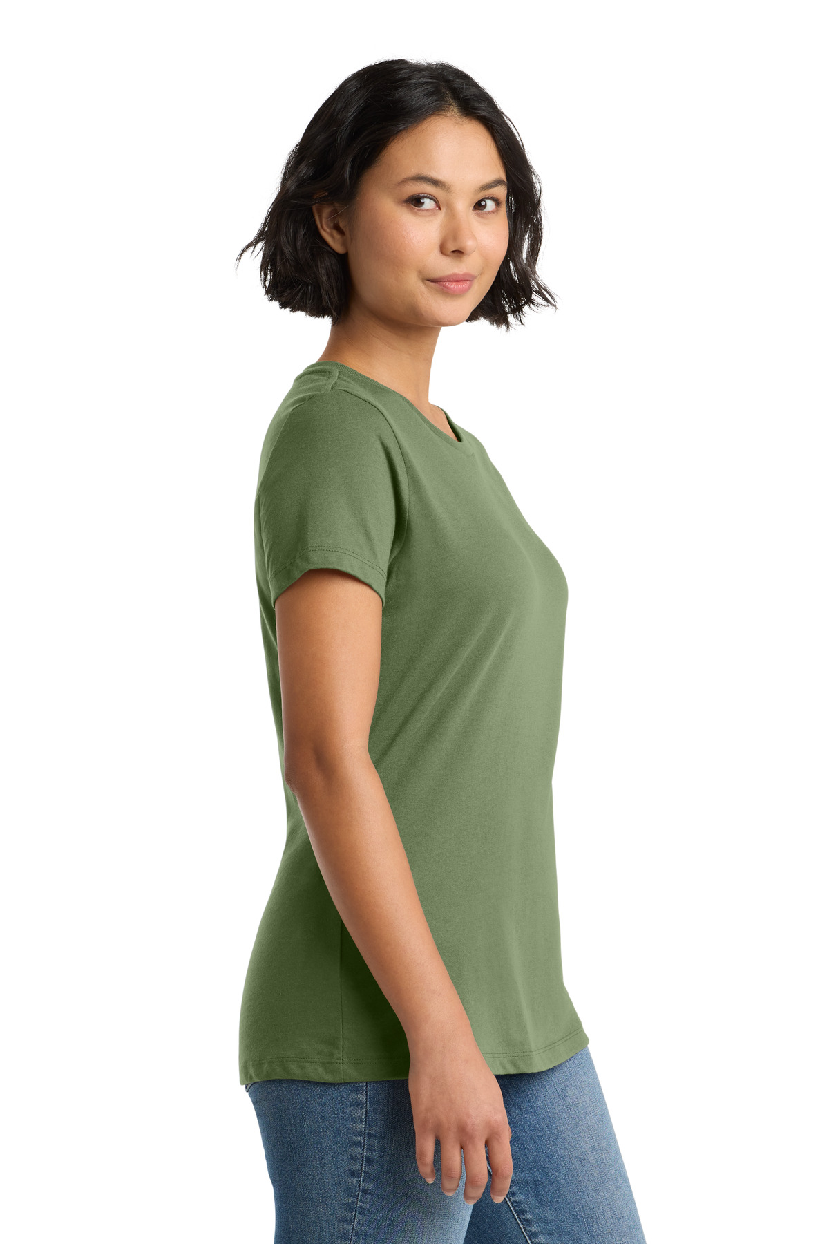 District Women's Perfect Weight Tee. DM104L 65