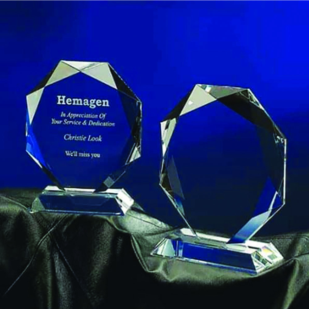 OCTAVIA OPTIC CRYSTAL AWARD - LARGE 2