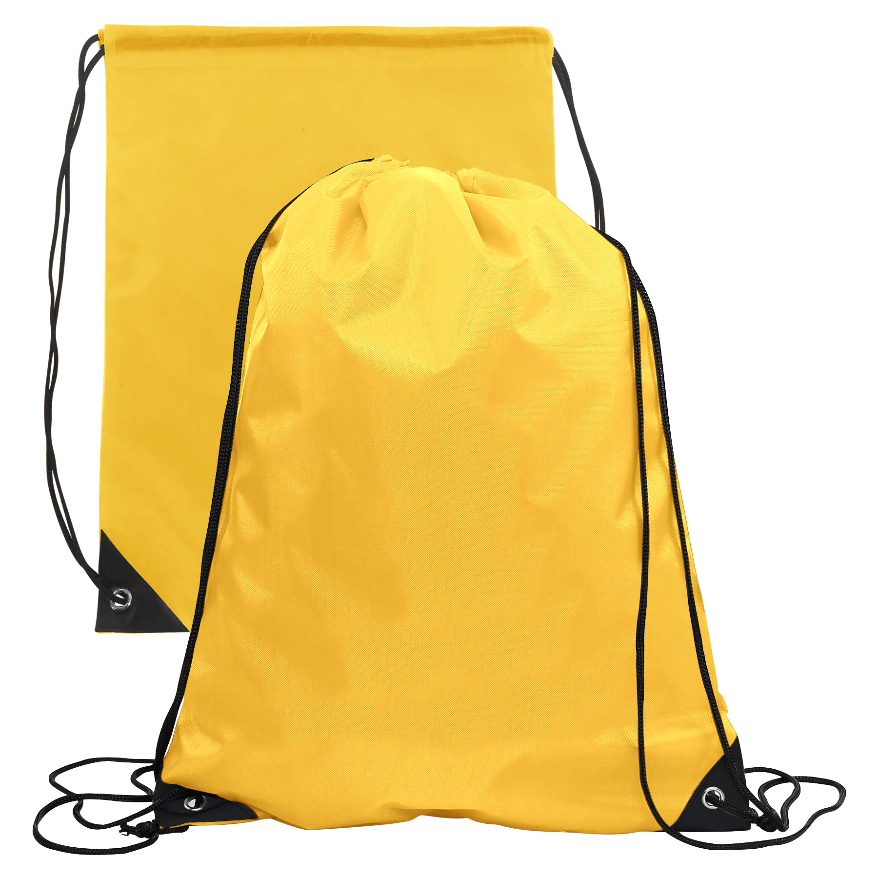 210D Polyester Drawstring Backpack (13" x 17") 12