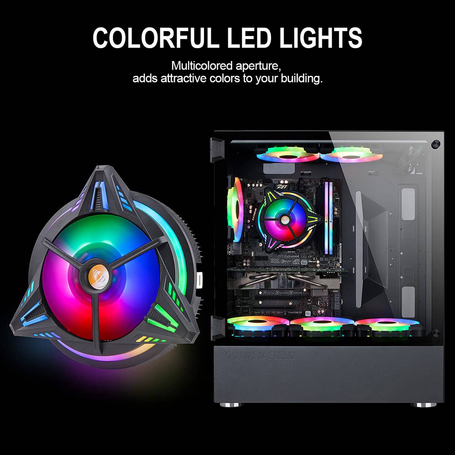 Mini Smart 7 Colors RGB Light Up Speakers 4