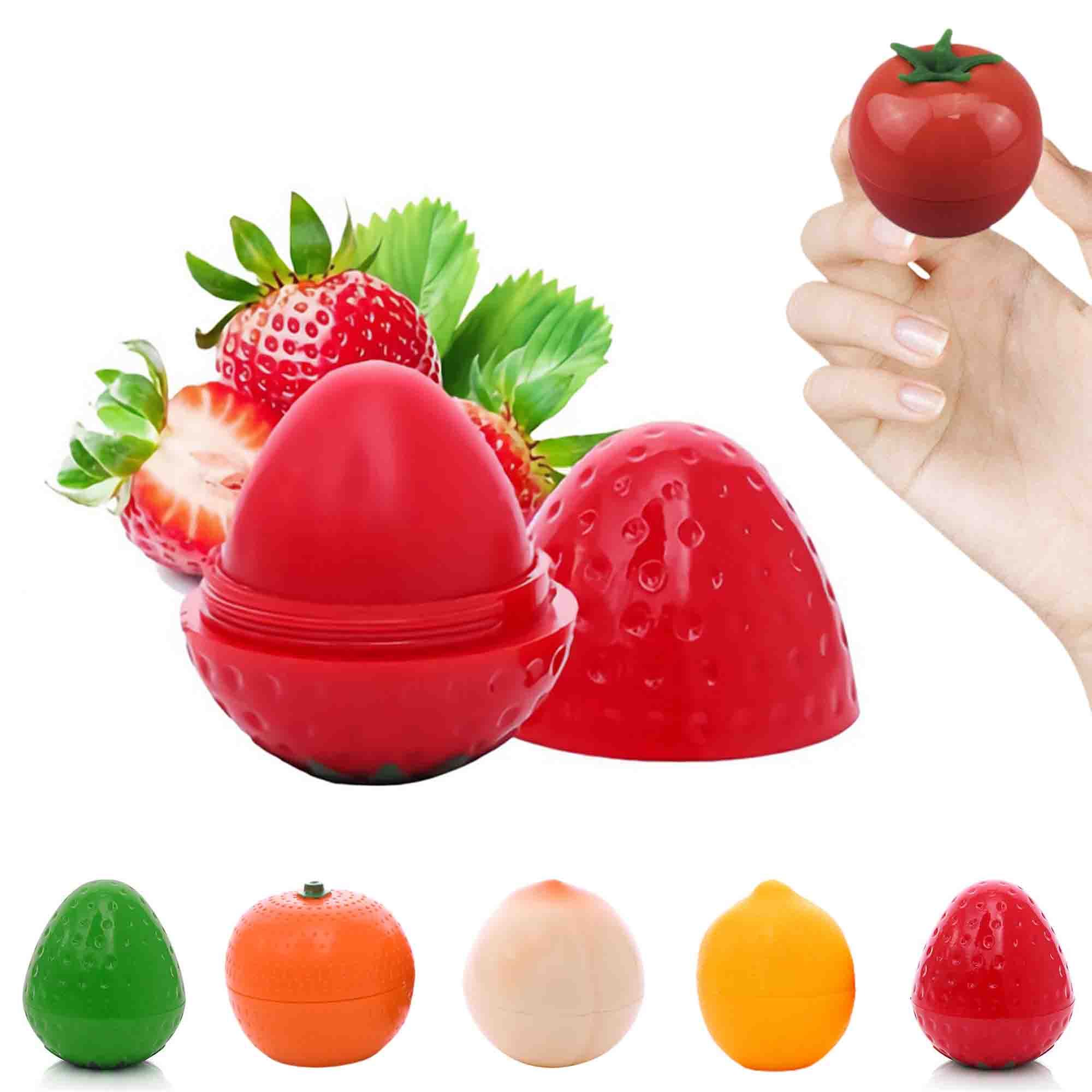 Fruit Flavors Cube Lip Balm 1