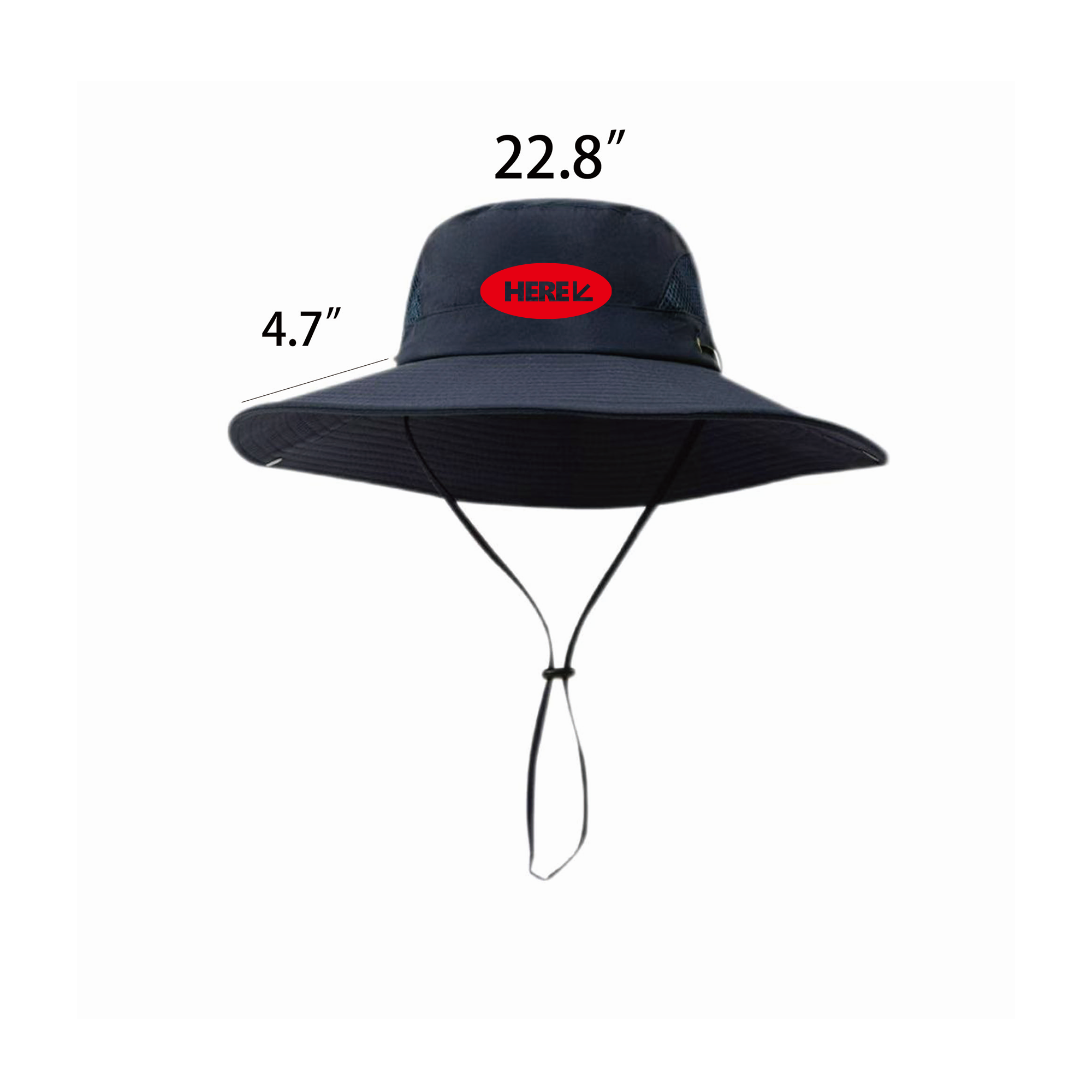 Drawstring Waterproof Fisherman Hat 3