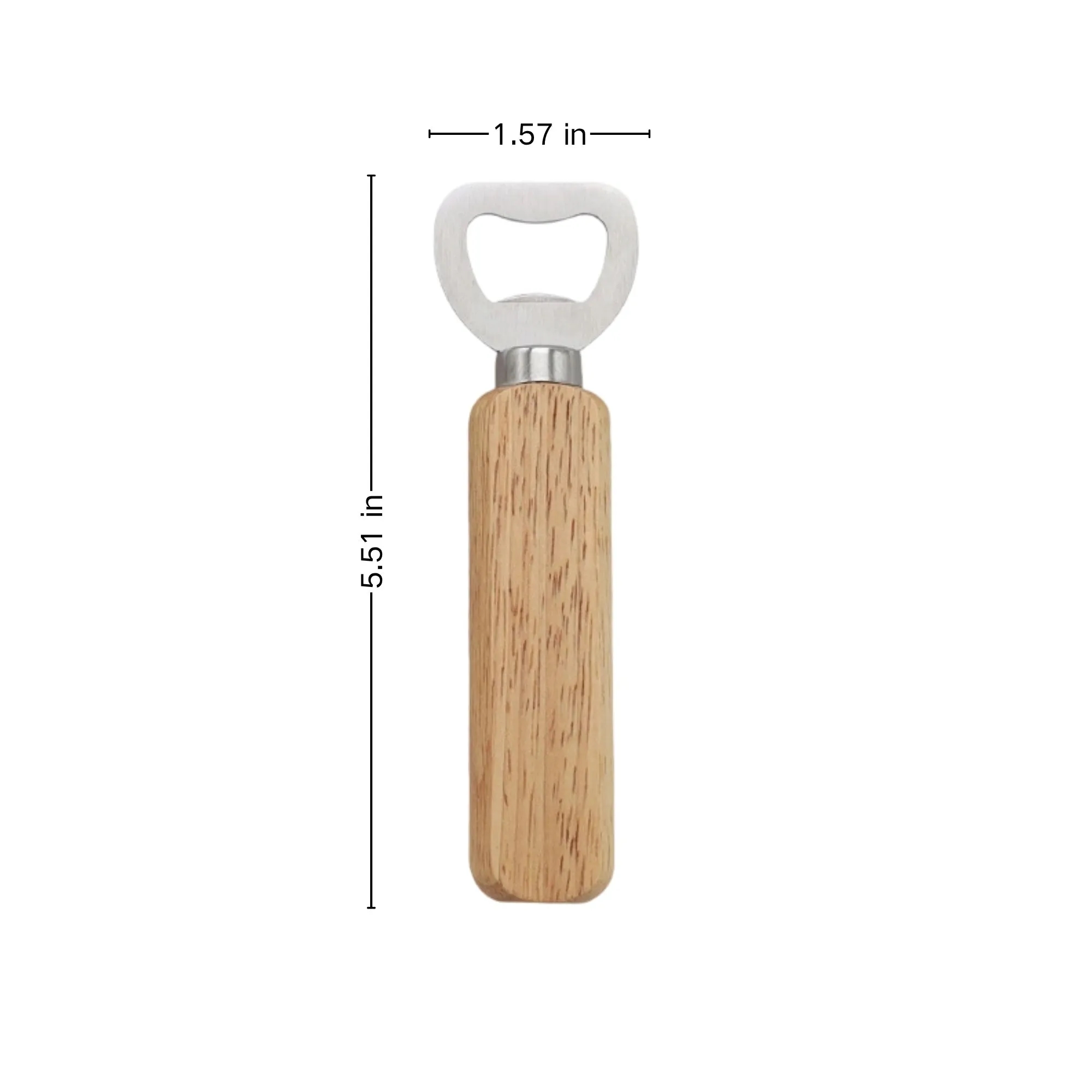 Beer Bottle Opener With Wooden Handle 2