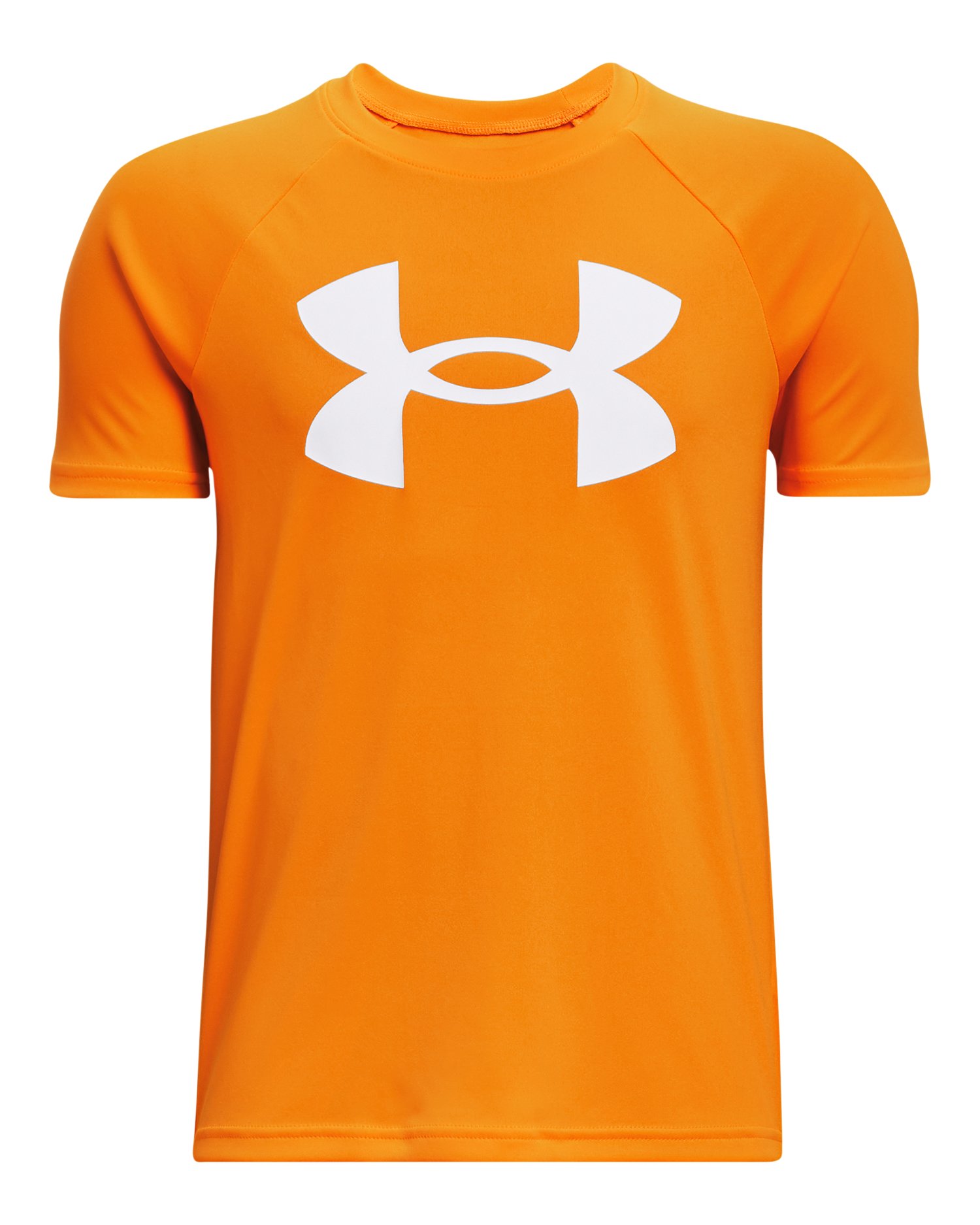 UA Tech Big Logo Boys' Short Sleeve 18