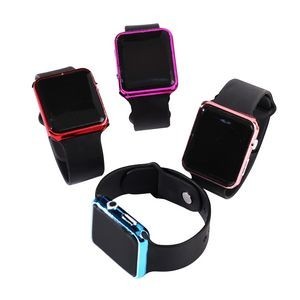 Sports Watch With Digital Square Dial Adjustable Band Detachable Design 17