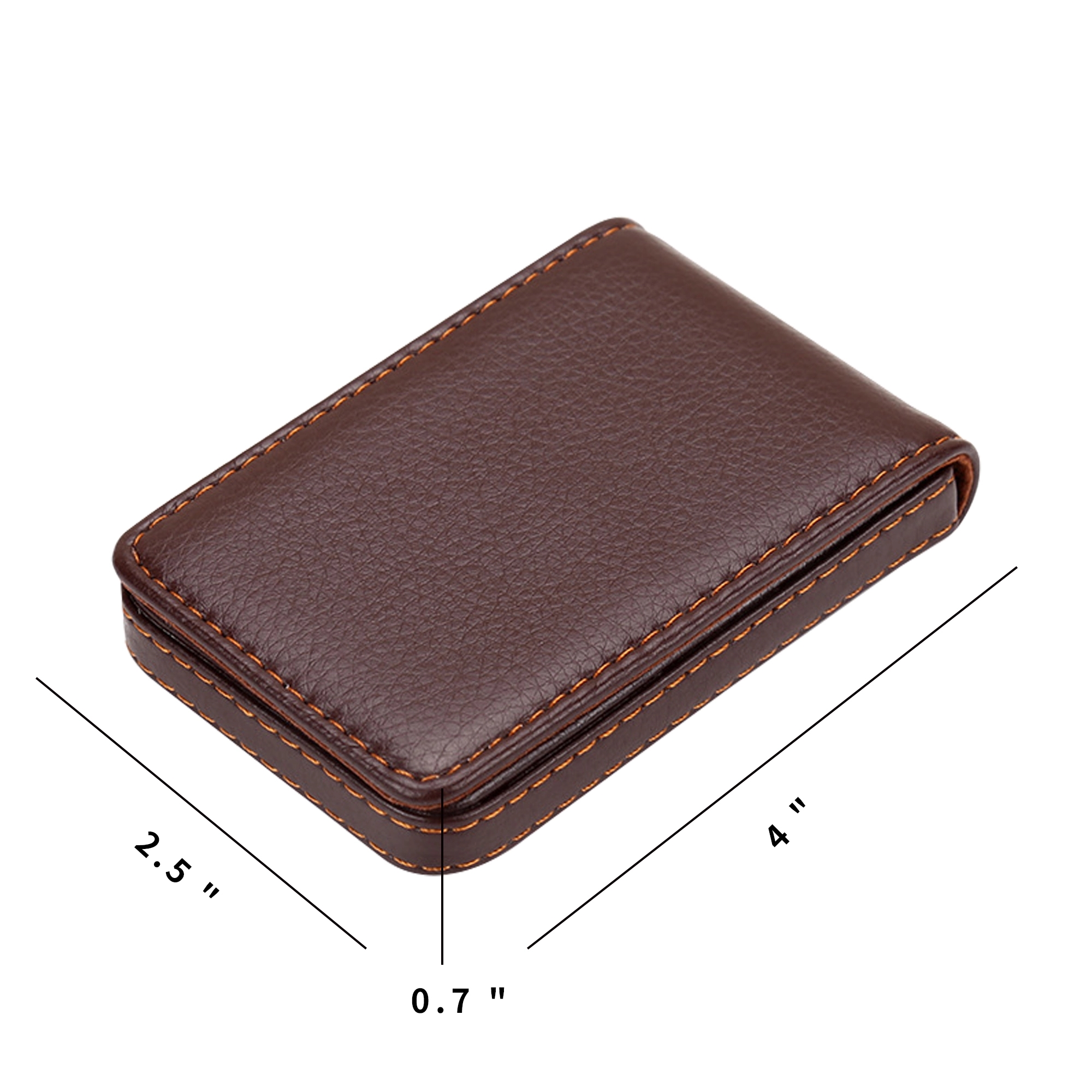 Pu Business Card Case Vertical Style 2