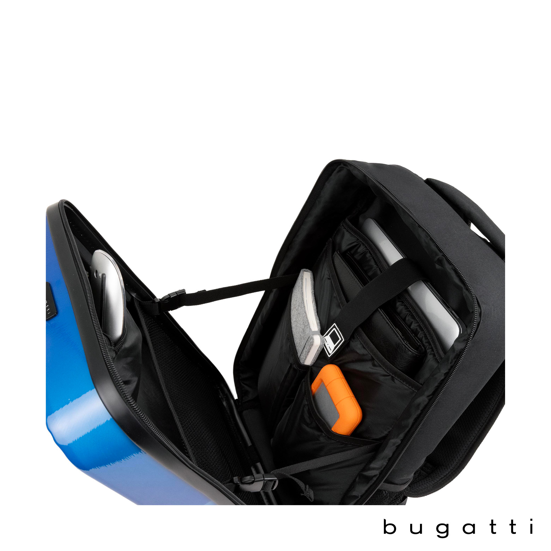 Bugatti Customizable Squared Backpack 19