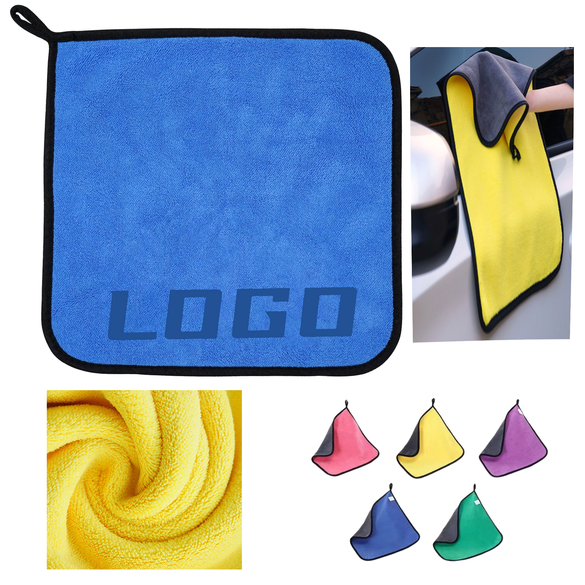 Ultra-Absorbent Microfiber Cleaning Towel 3