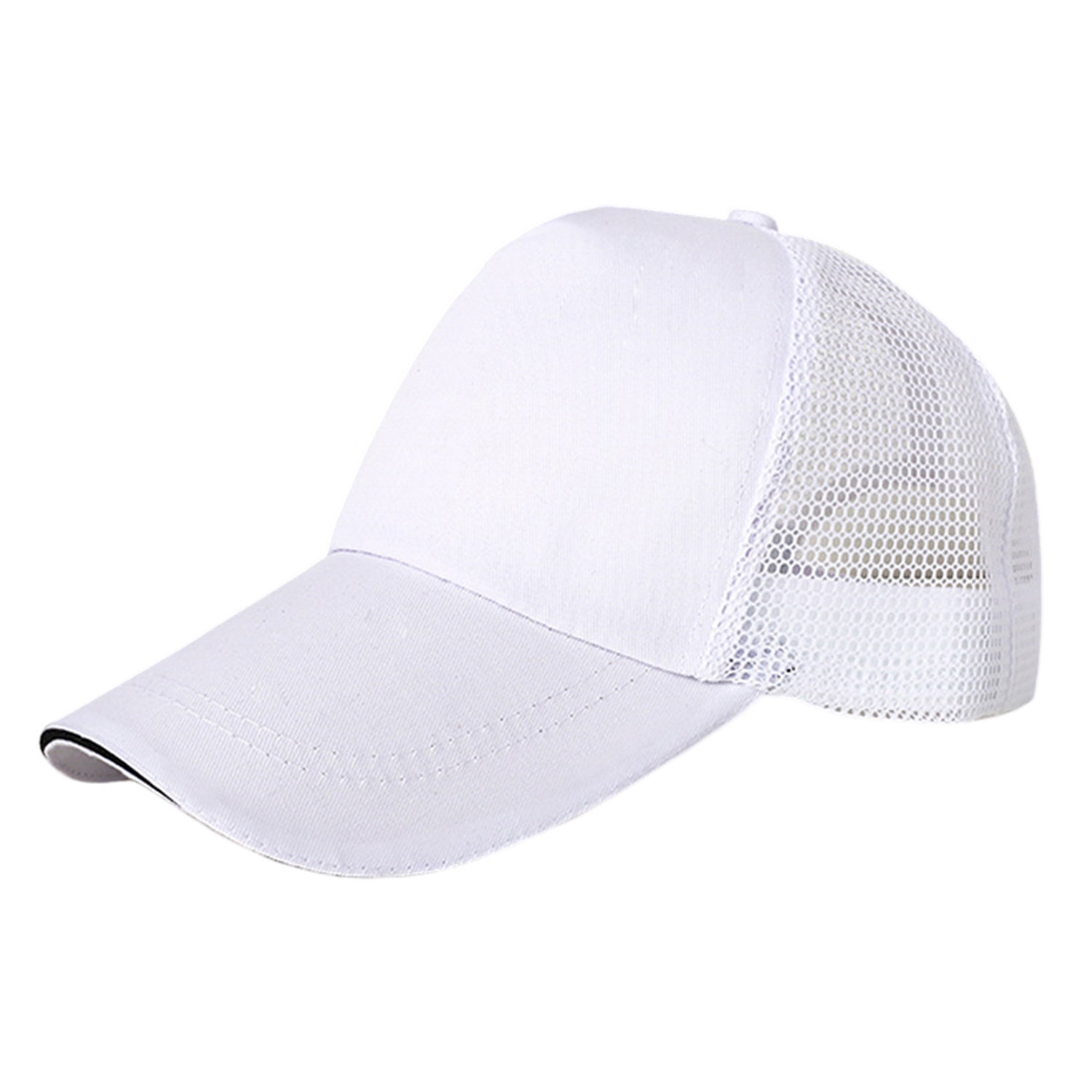 5 Panel Cotton Mesh Baseball Cap 4