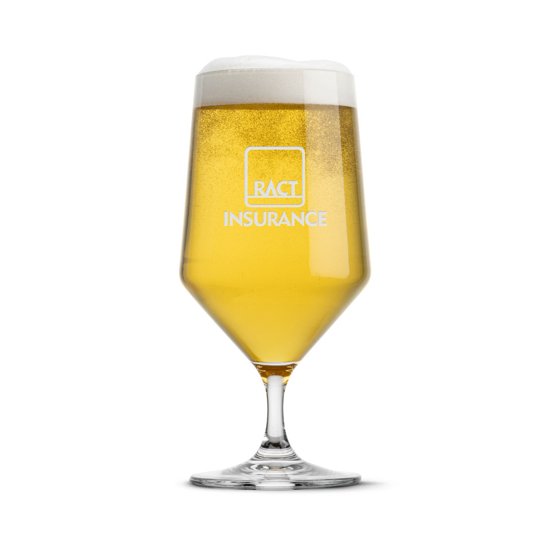 Tucson Beer Glass - Deep Etch 2