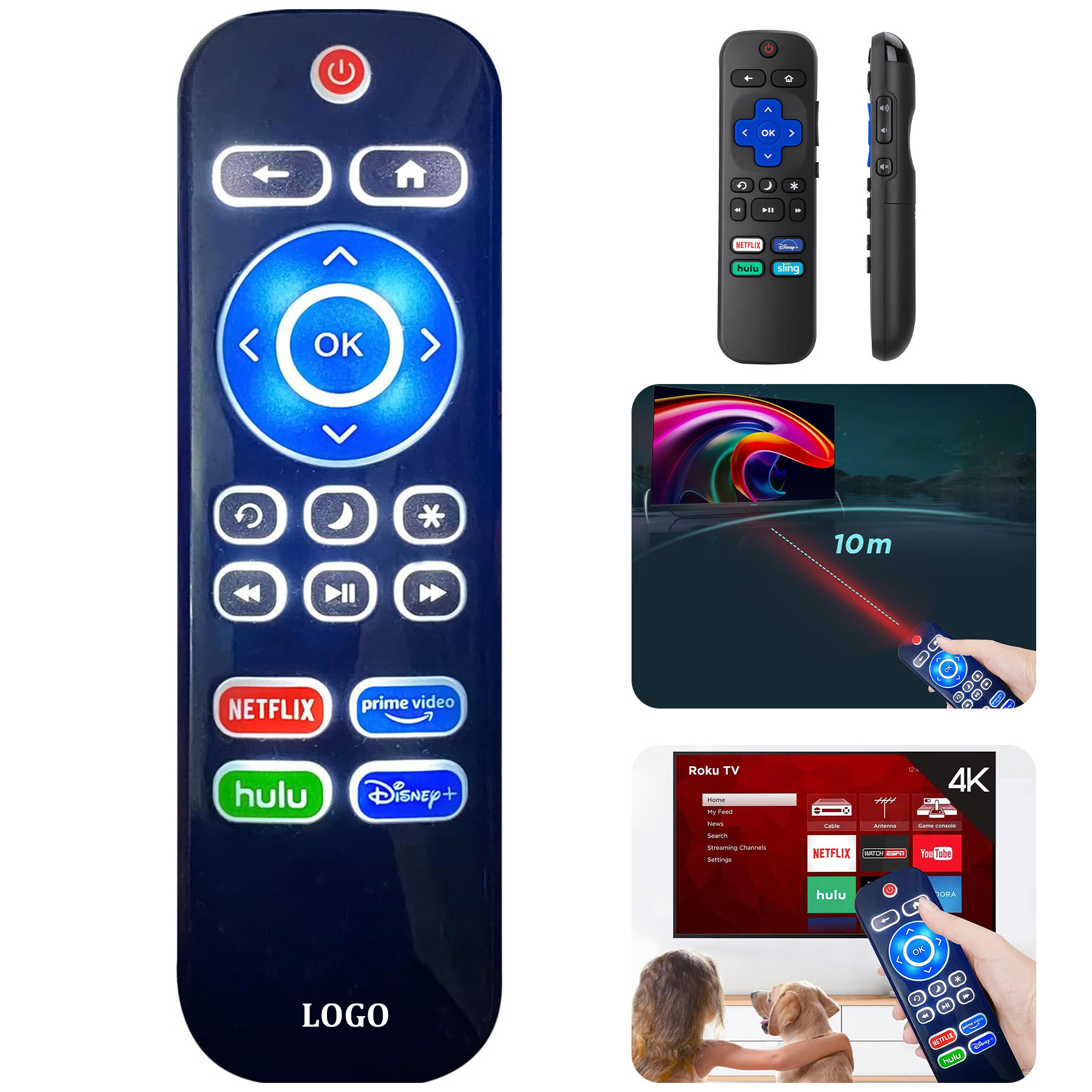 Backlit TV Remote Control 4