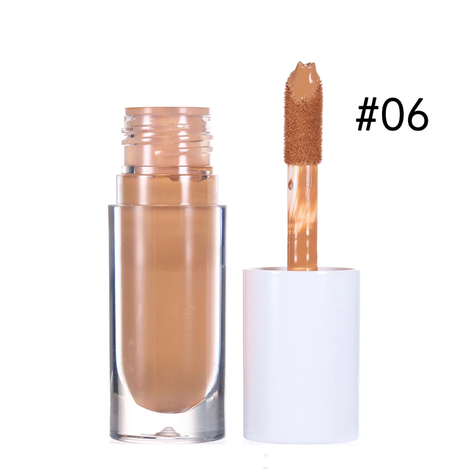 Liquid Concealer Glass Bottle Full Coverage Natural Finish 6