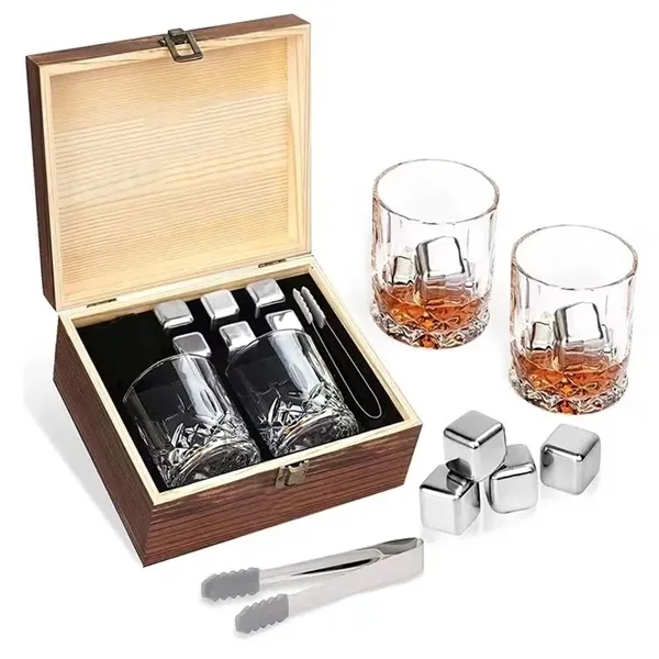 Whiskey glass gift box 2
