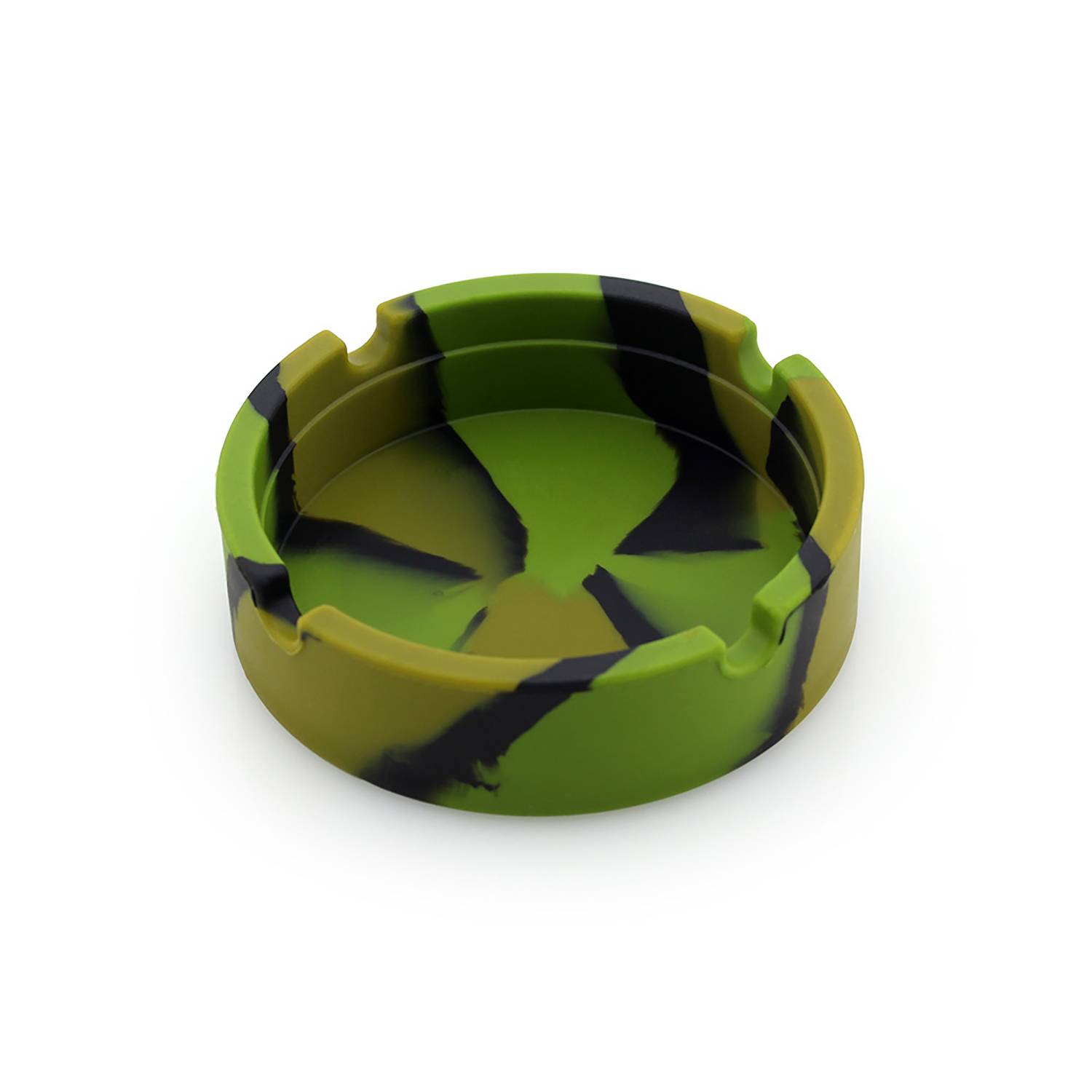 Round Silicone Heat Resistant Ashtray 5