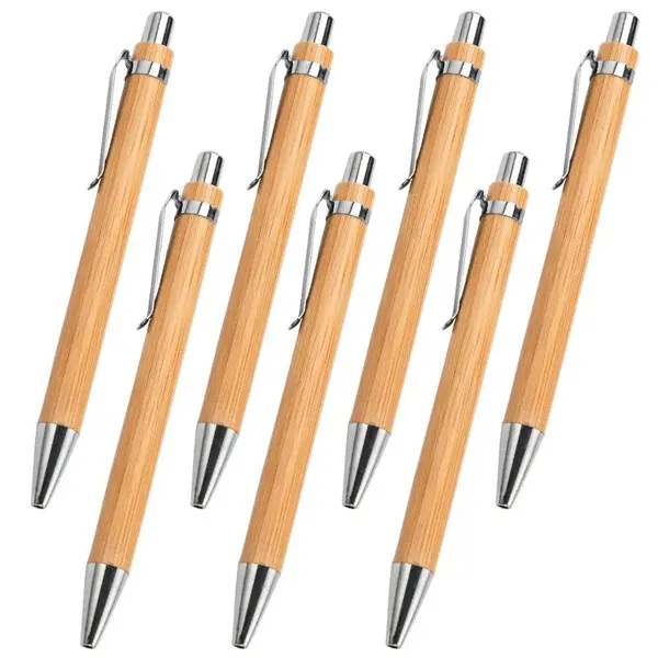 Eco-Friendly Bamboo Click Ballpoint Pen 6