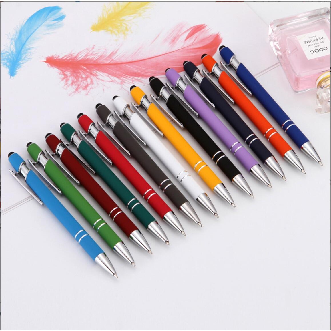 Pen With Soft Rubberized Grip 4