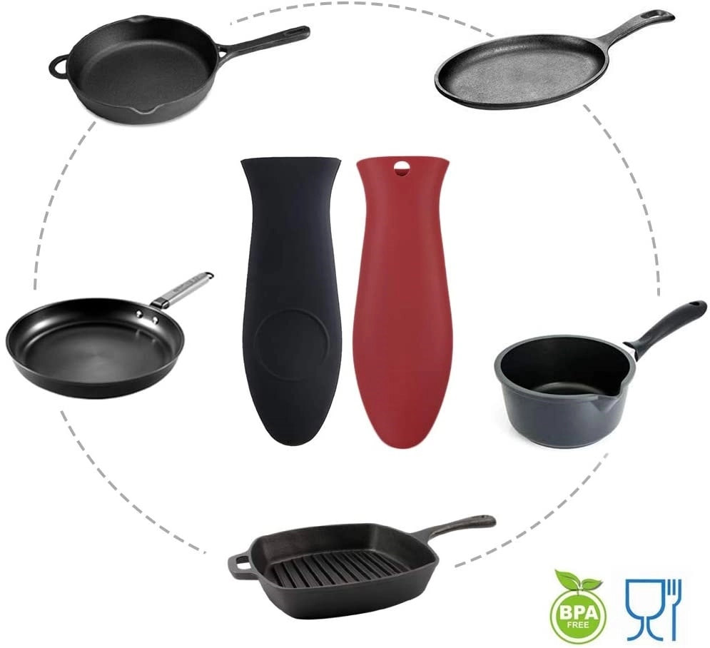 Heat Resistant Silicone Hot Handle Cover 4