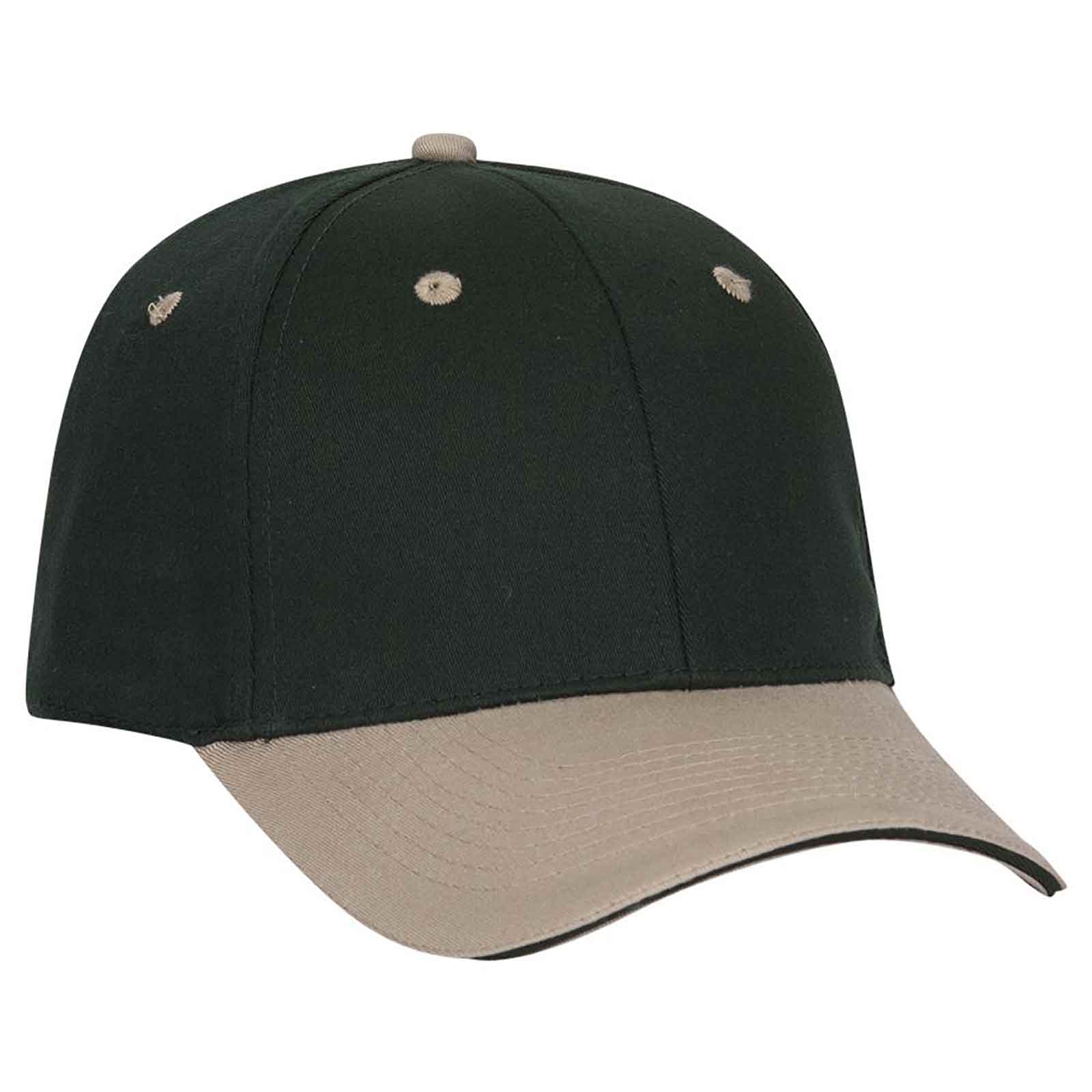 OTTO CAP® OTTO FLEX® Fitted 6 Panel Low Profile Baseball Cap 6