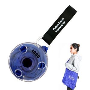 Collapsible Tote Bag in Clear Case With Hanging Rope 12