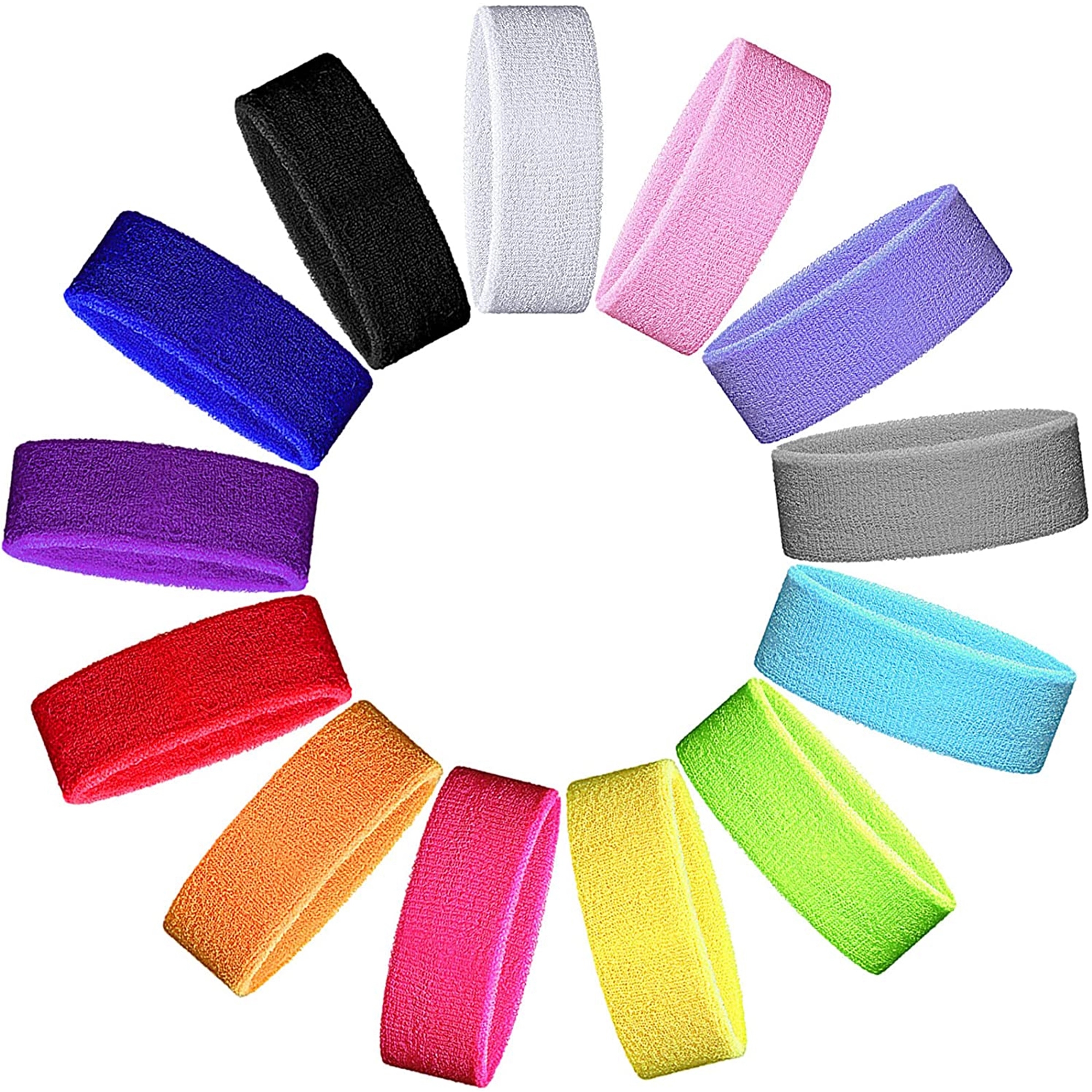 Sweatband Cotton Sports Headband 3