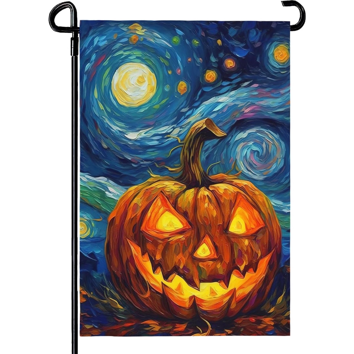 12" x 18" Custom Single Reverse Garden Banner 3