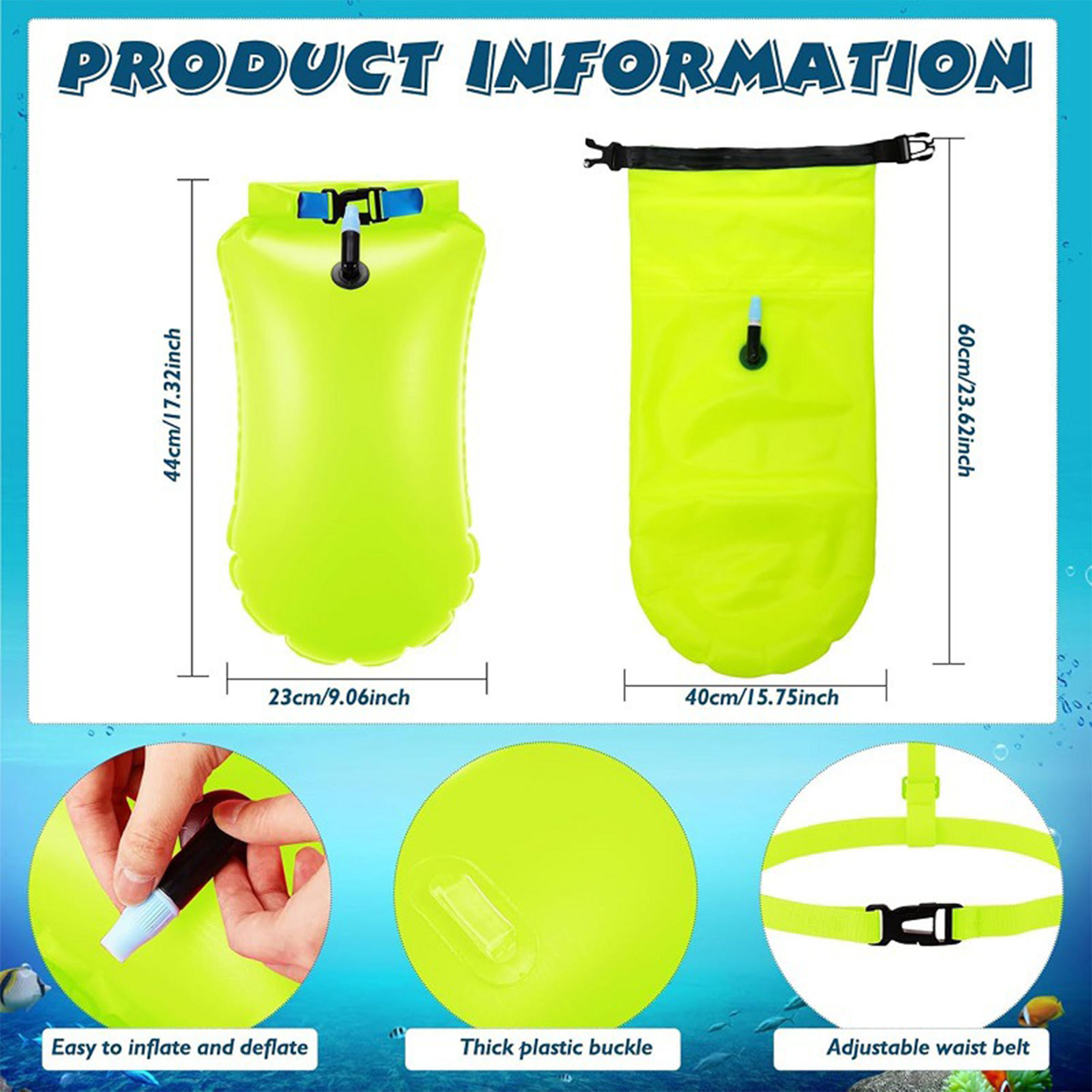 Storage Type Swimming Float Airbag 3