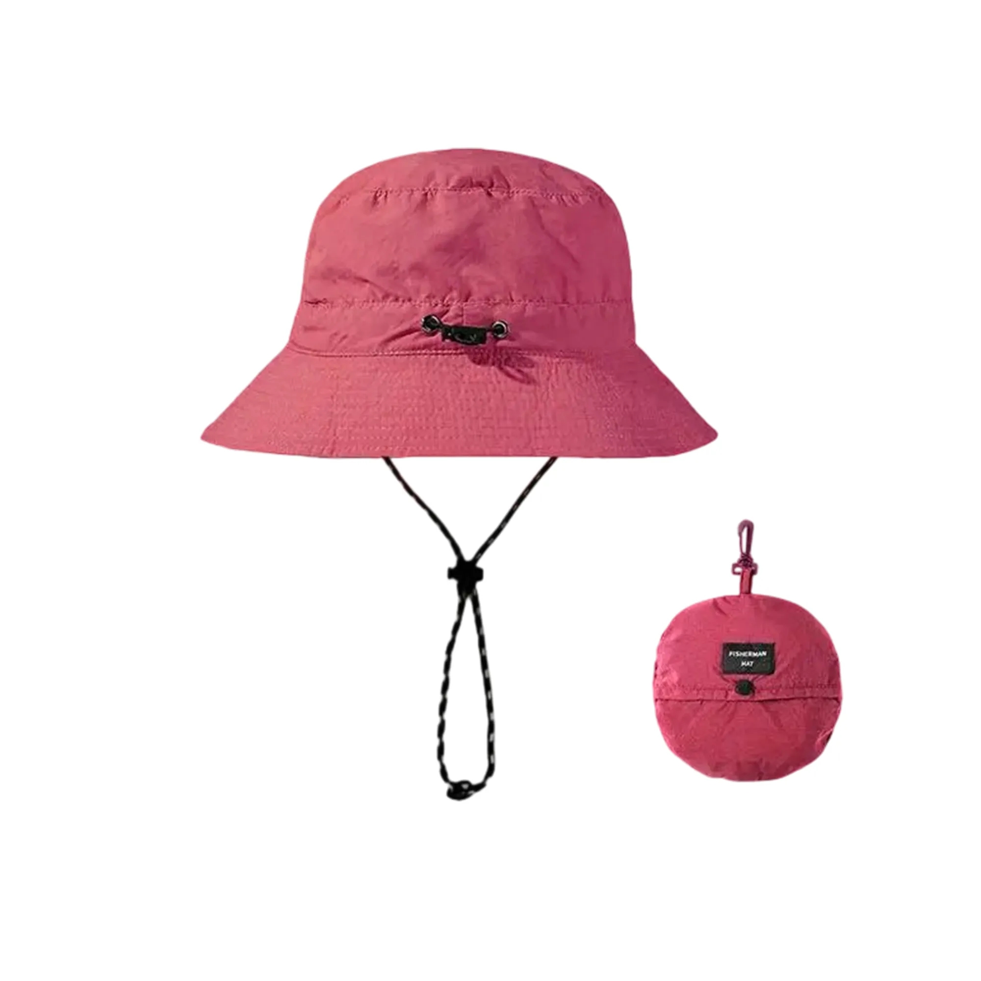 Waterproof Polyester Bucket Hat with Long Brim 6