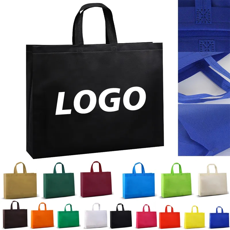 Glossy Non-woven Grocery Tote Bag 3