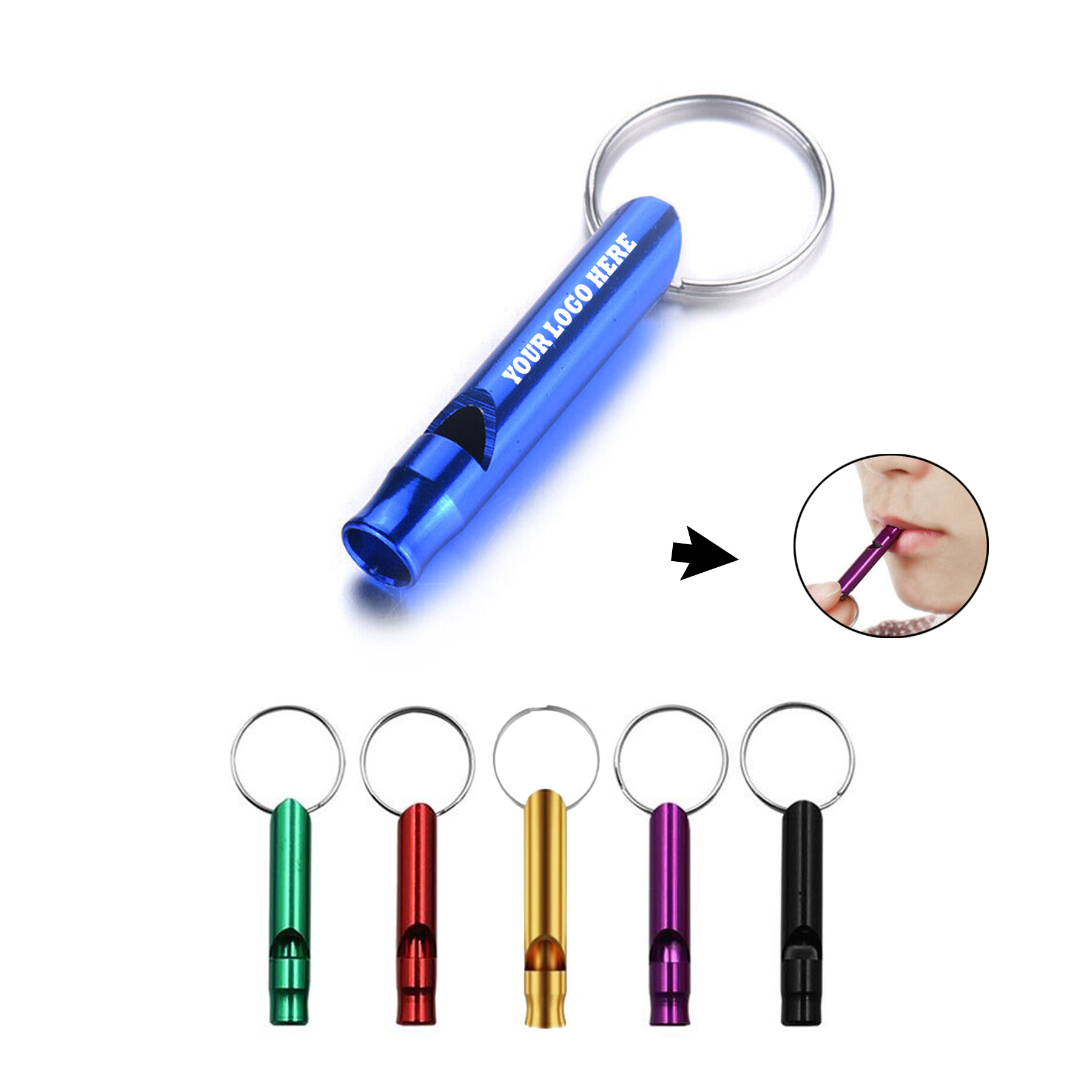 Whistle Key Ring 1