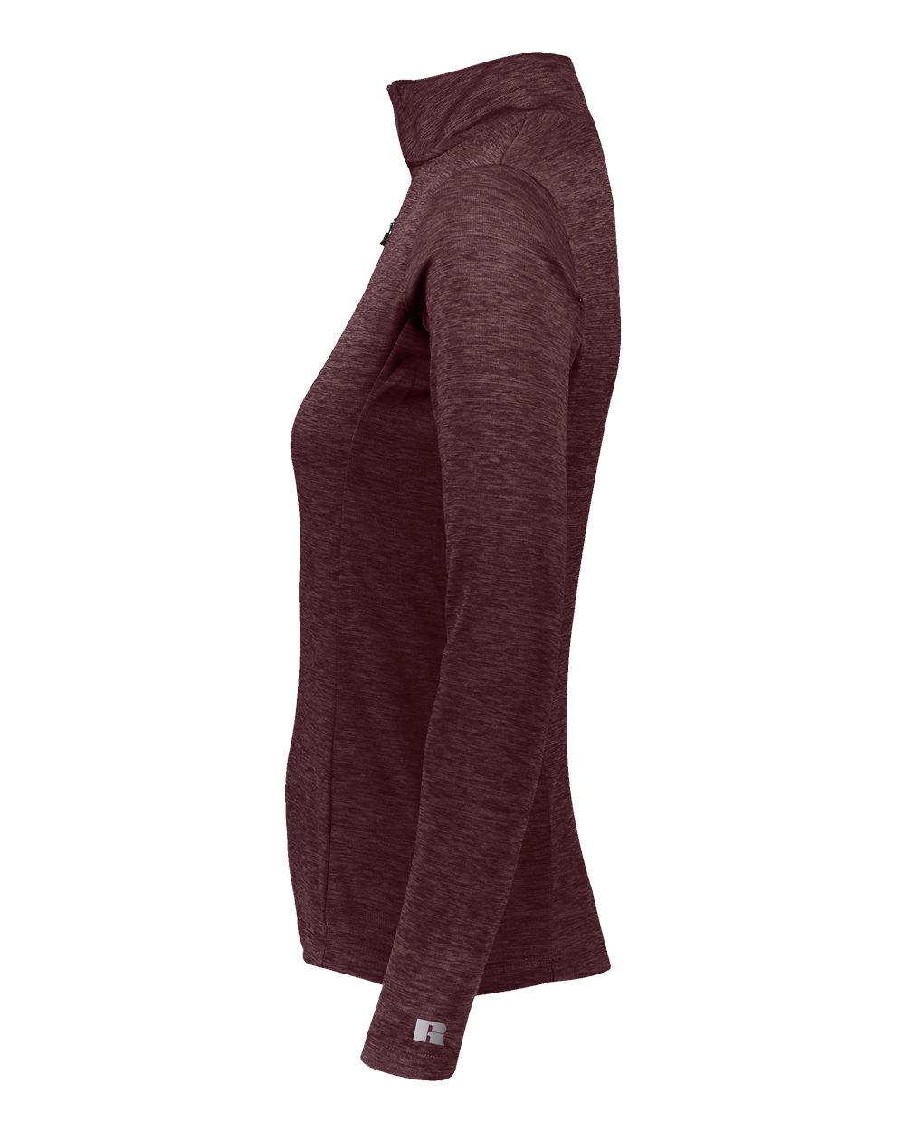 Women's Striated Quarter-Zip Pullover - QZ7EAX 8