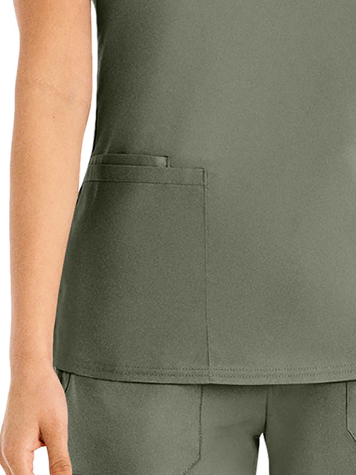 Landau - ProFlex - Women's Three-Pocket V-Neck Top 44