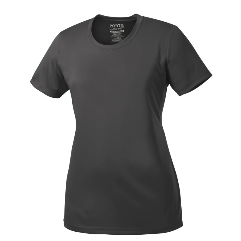 Port & Company Women's Performance Tee. 4