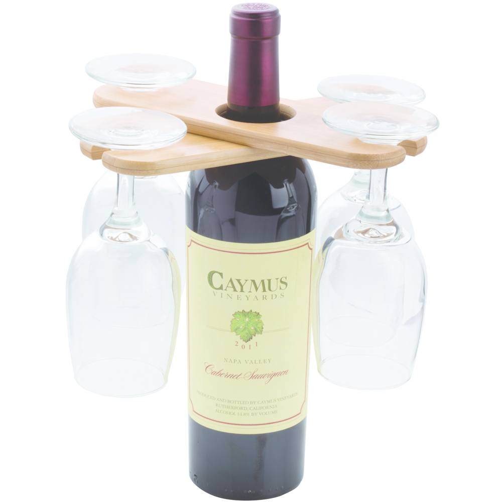 Bamboo Wine Butler (Set Of Two)