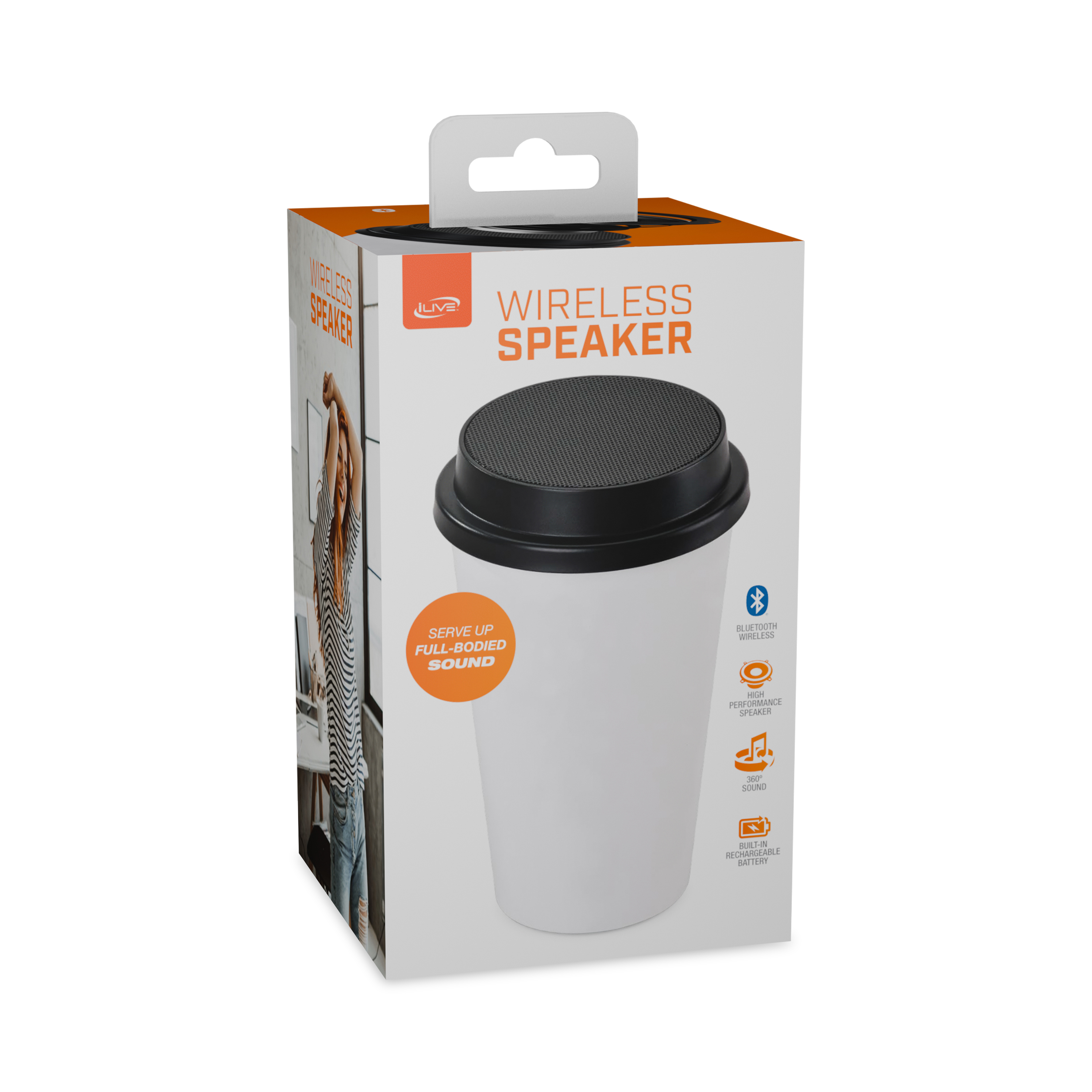 iLive™ Cup + Wireless Bluetooth Speaker 3